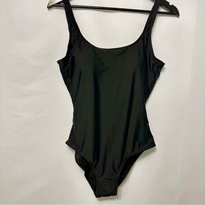Unbranded Classic Black One Piece Swimsuit Womens Size Medium Beach Cruise Pool